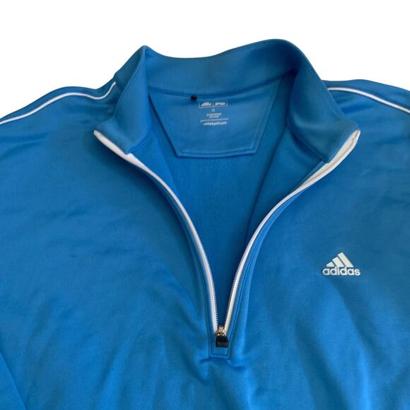 Adidas Golf Men's Size XL Climalite 1/4 Zip Stretch Track Pullover - Picture 6 of 15